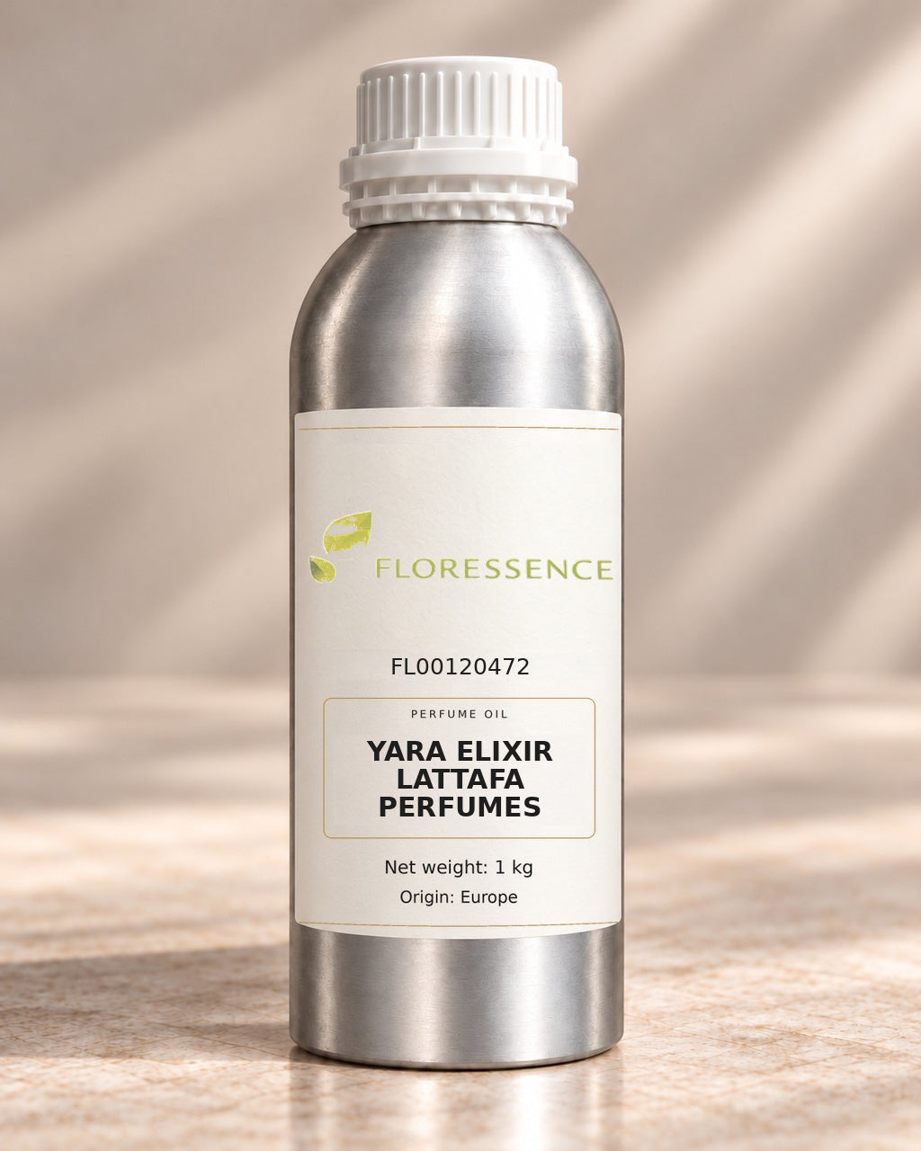 Floressence YARA ELIXIR LATTAFA PERFUMES, FL00120472, 1 kg, aluminum fragrance-oil bottle