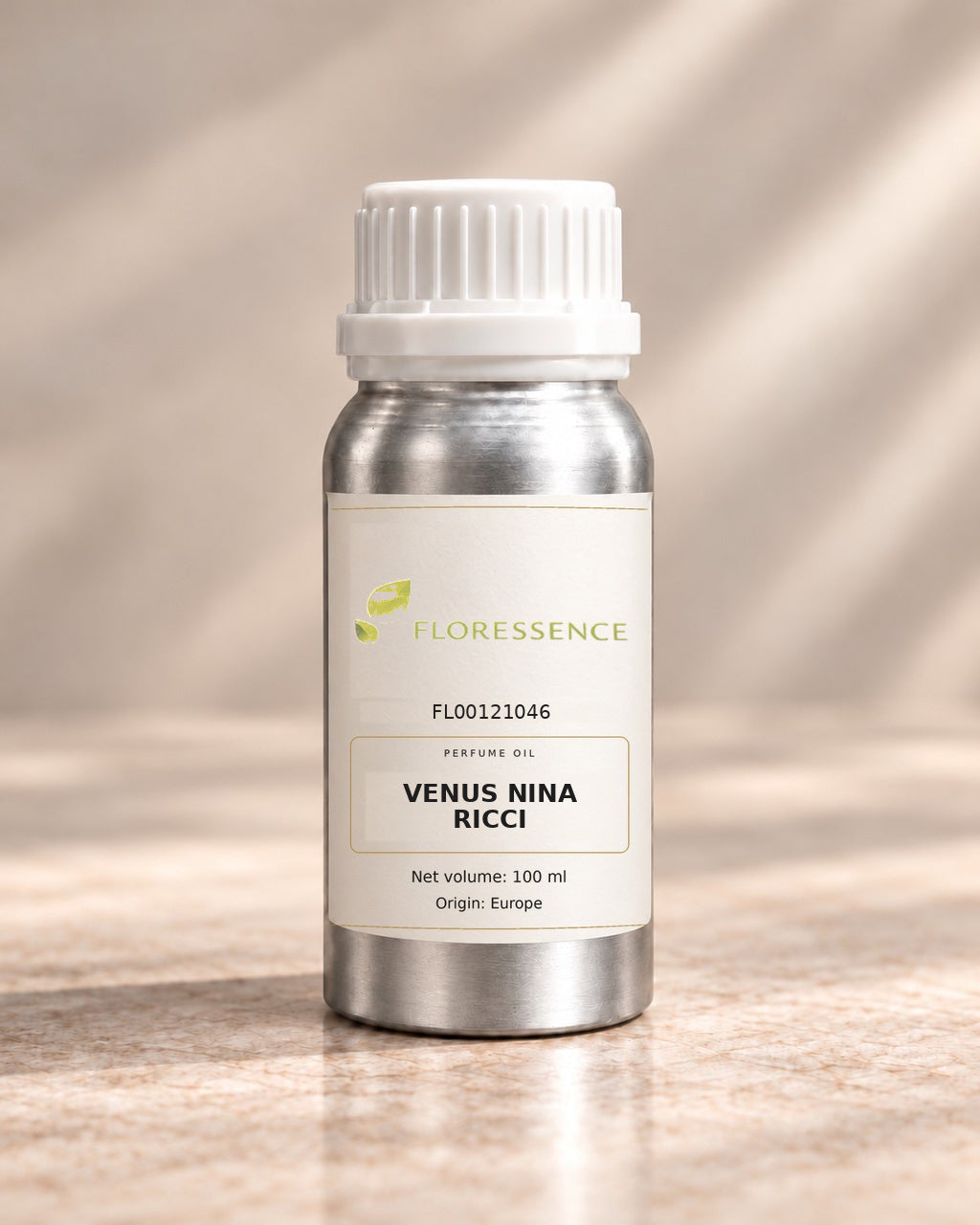 Floressence VENUS NINA RICCI, FL00121046, 100 ml, aluminum fragrance-oil bottle