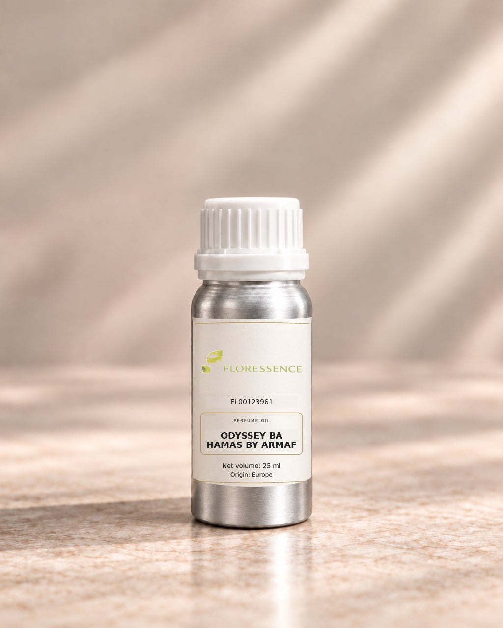Floressence ODYSSEY BA HAMAS BY ARMAF, FL00123961, 25 ml, aluminum fragrance-oil bottle