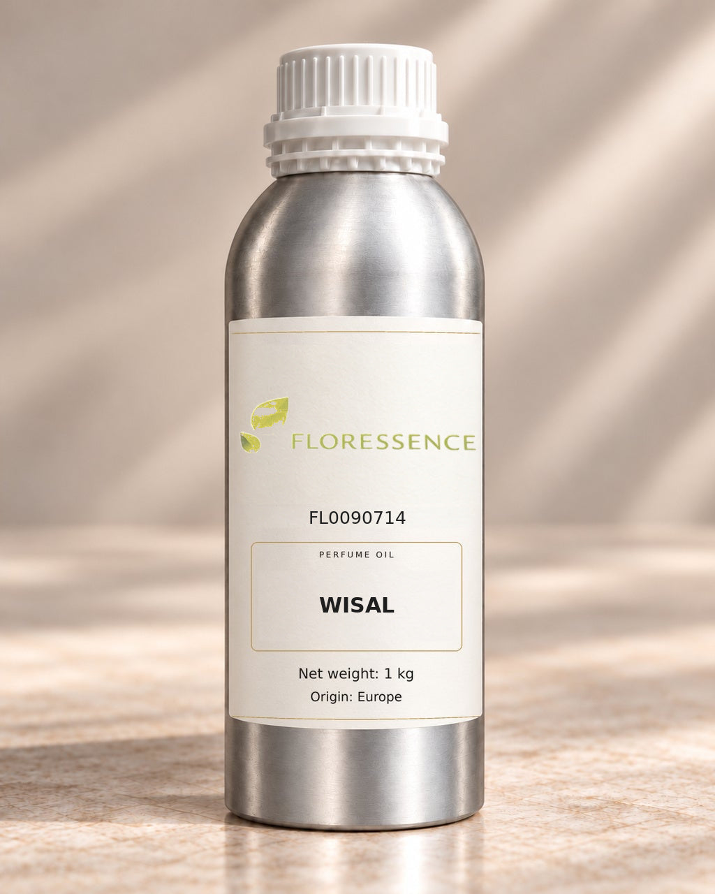 Floressence WISAL, FL0090714, 1 kg, aluminum fragrance-oil bottle
