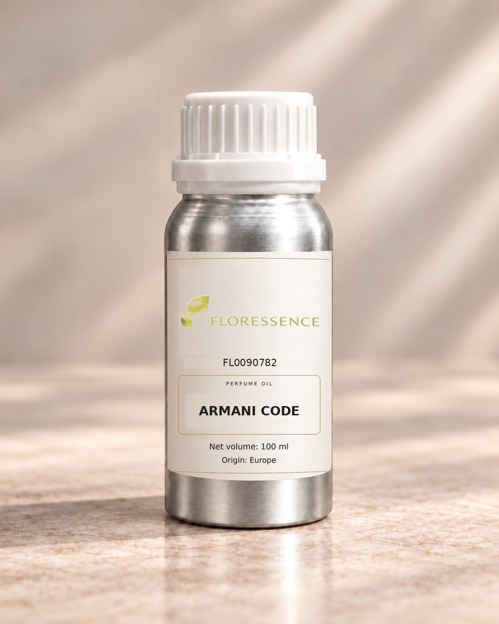 Floressence ARMANI CODE, FL0090782, 100 ml, aluminum fragrance-oil bottle