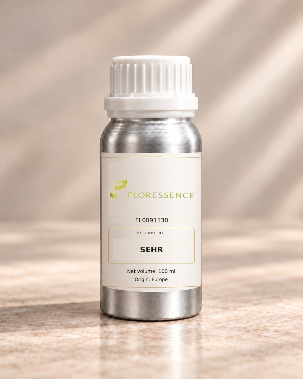Floressence SEHR, FL0091130, 100 ml, aluminum fragrance-oil bottle