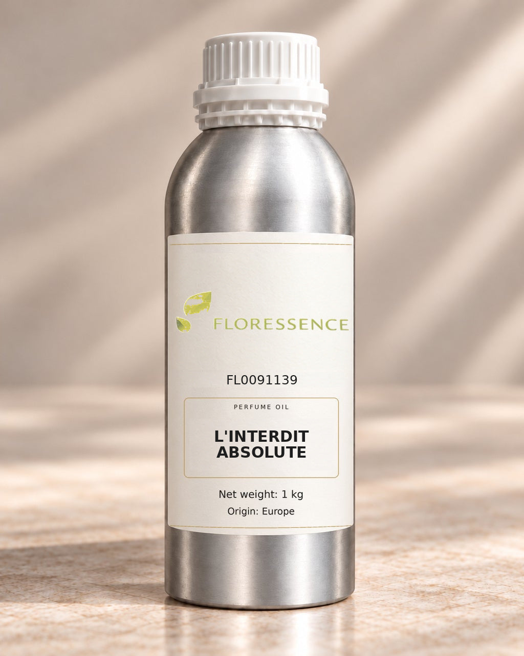 Floressence L'INTERDIT ABSOLUTE, FL0091139, 1 kg, aluminum fragrance-oil bottle