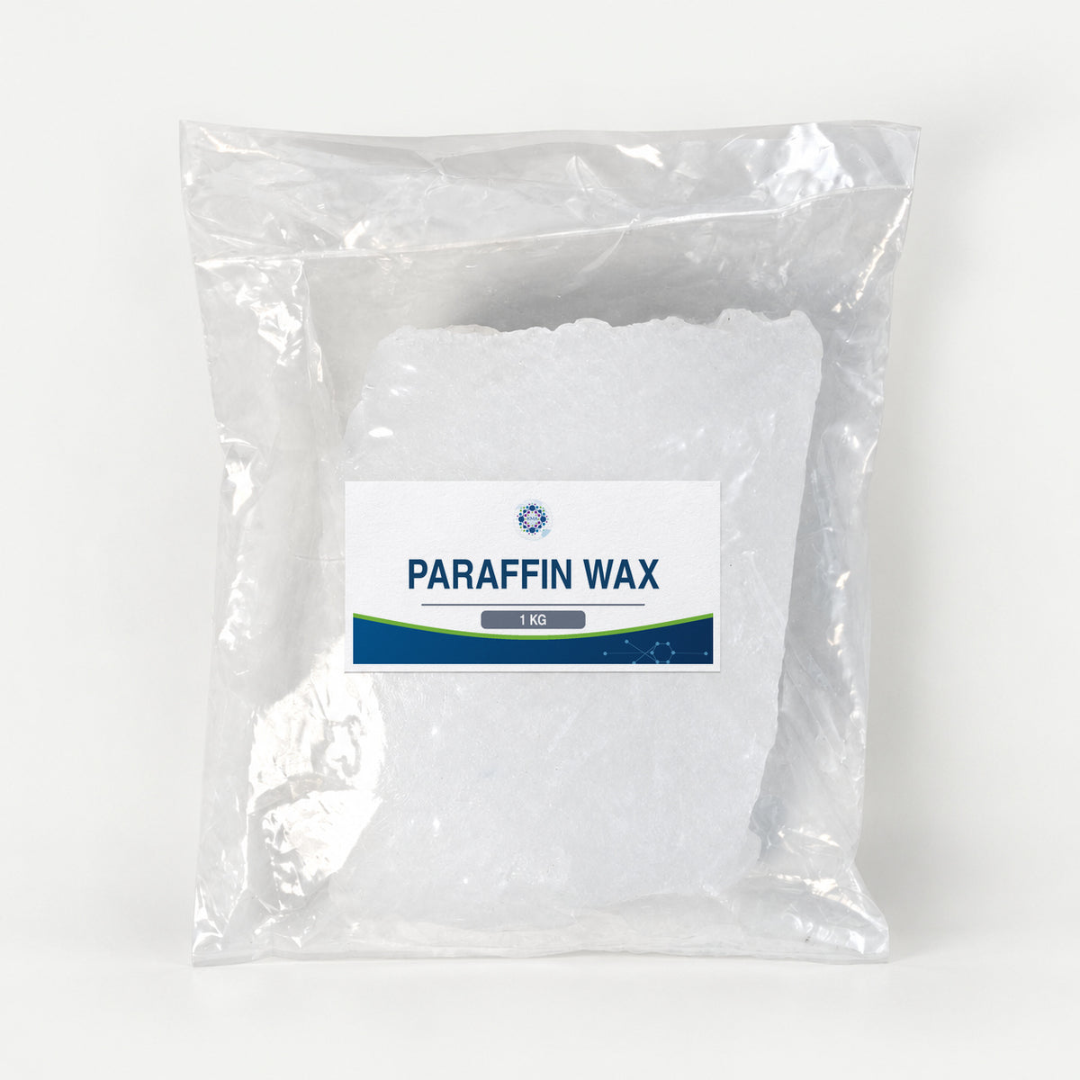 KMA Paraffin Wax, 1 kg, clear sealed wax-slab bag