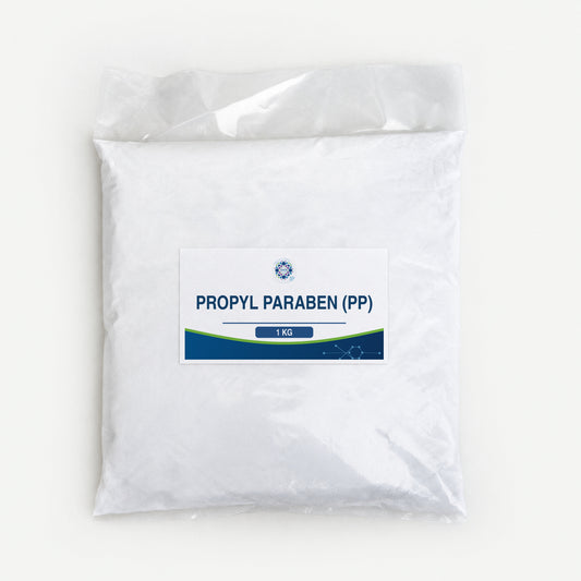 KMA Propyl Paraben (PP), 1 kg, flat sealed clear powder bag