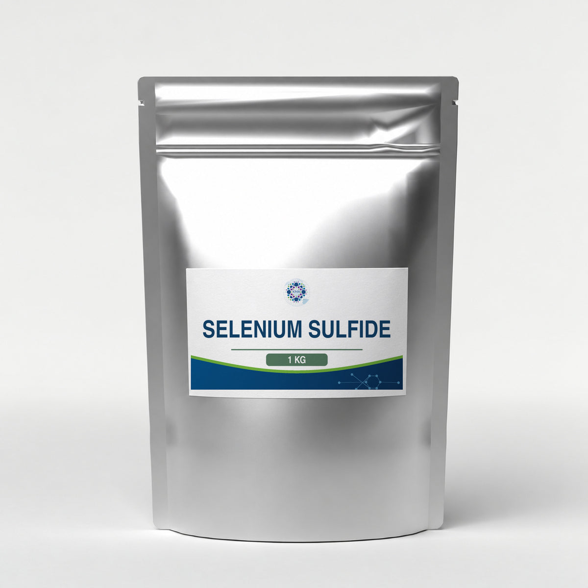 KMA Selenium Sulfide, 1 kg, silver foil stand-up zip pouch